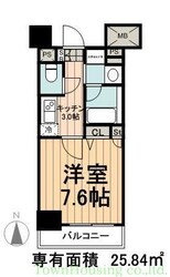 コンフォリア清澄白河サウスの物件間取画像